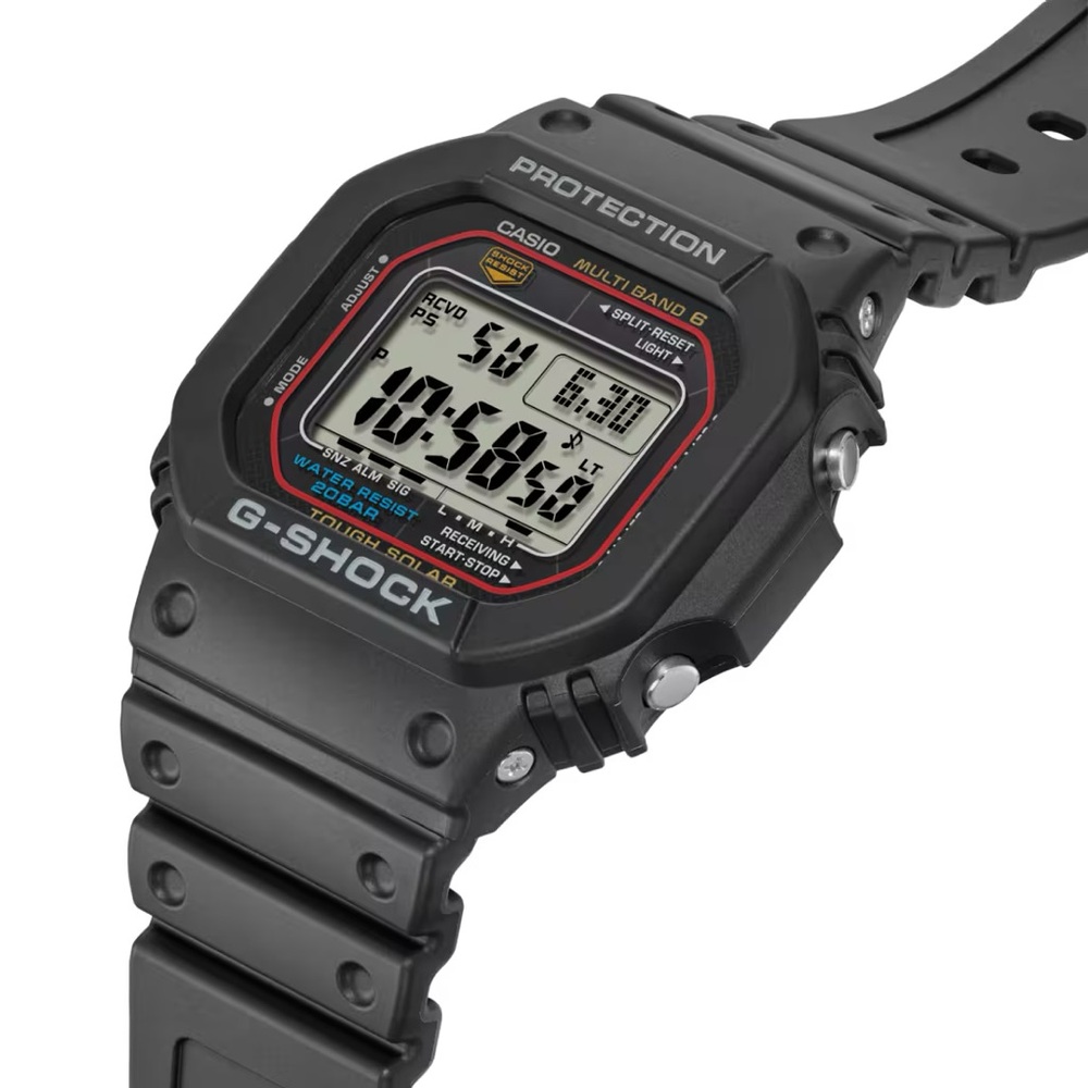 EUC!  Casio G-Shock GW-M5610U Men's Solar Black Resin Sport Watch
